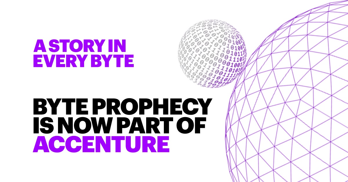 Accenture Acquires Byte Prophecy to Enhance AI and Digital Analytics ...